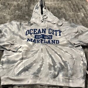 Ocean City Maryland Gray Hoodie